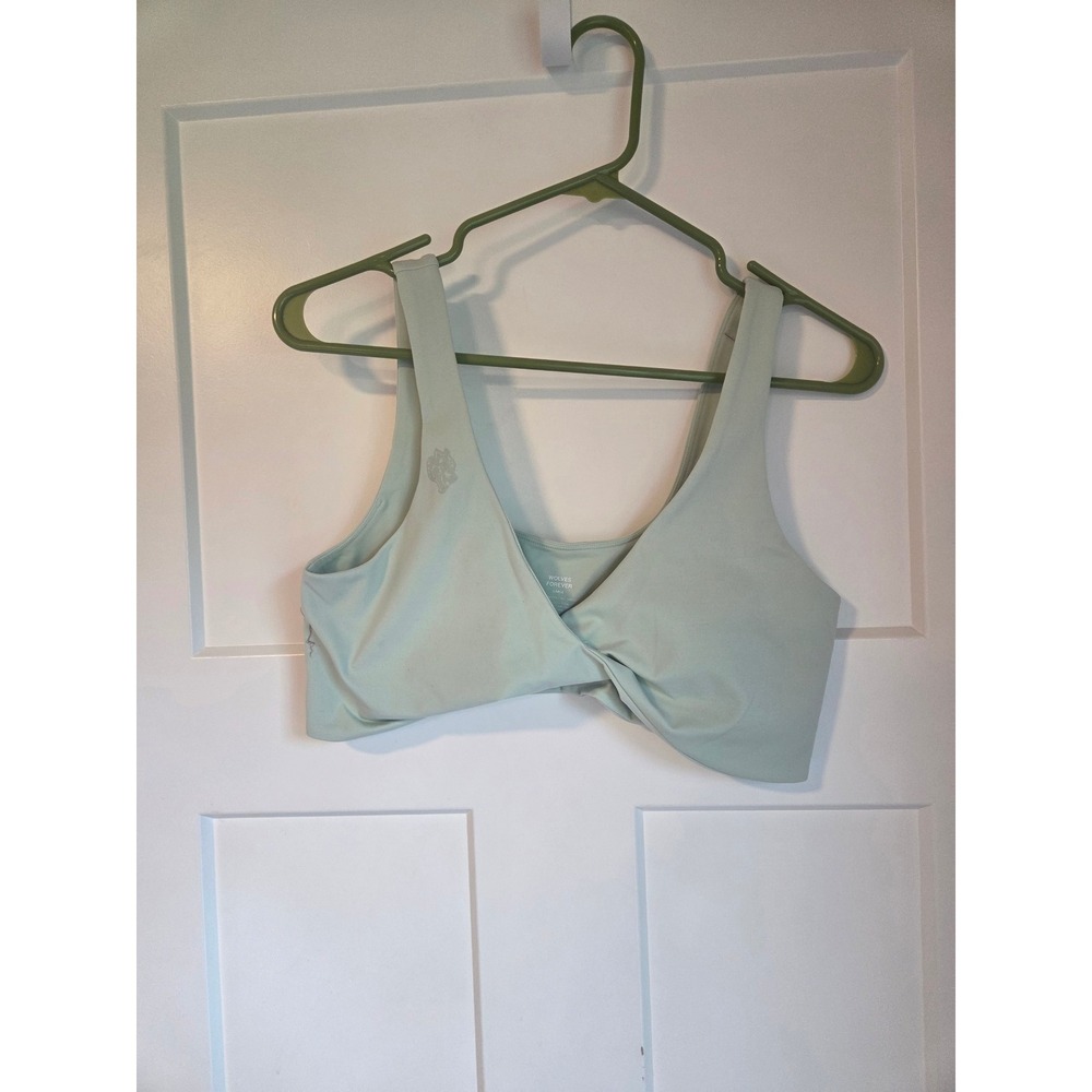 Darc Sport Forever Mark Twist Energy Bra Honeydew Green WOLVES Large